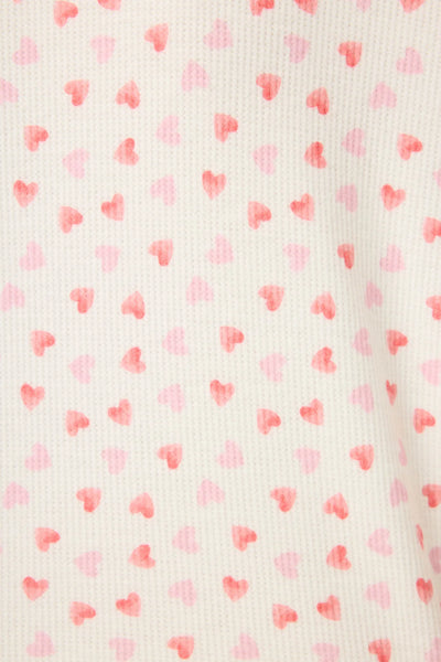 Boyfriend Boxer Heart to Heart PJ Short Set