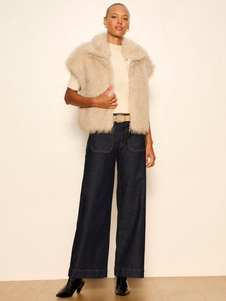 Silk Furry Vest