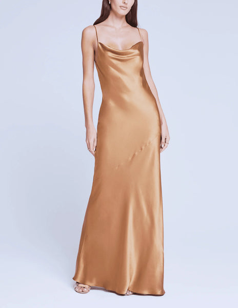 Arianne Cowl Neck Maxi Dress