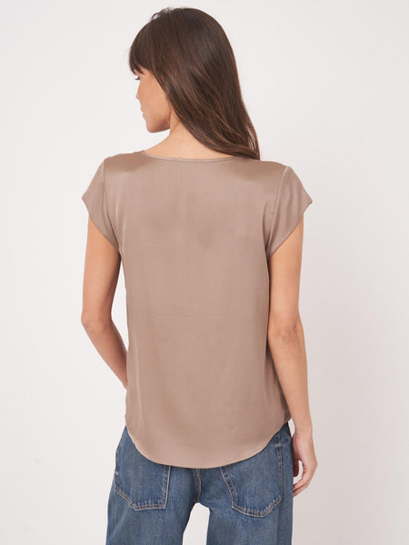 Stretch Silk Top - 2 colours