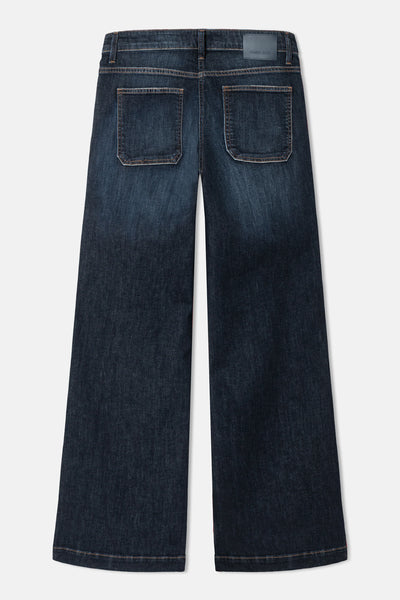 Ada Patch Pocket Denim Pants