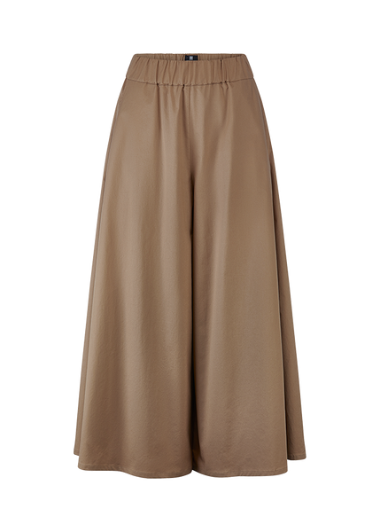 Wide-Fit Poplin Trouser