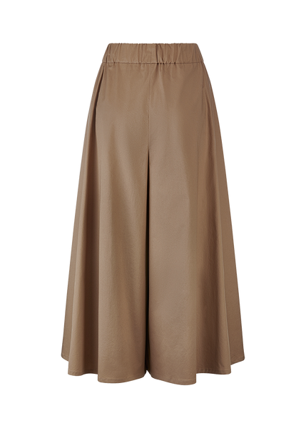 Wide-Fit Poplin Trouser