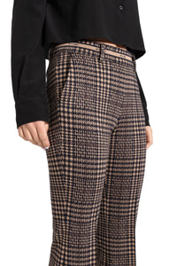 Francoise Cropped with Cream waistband