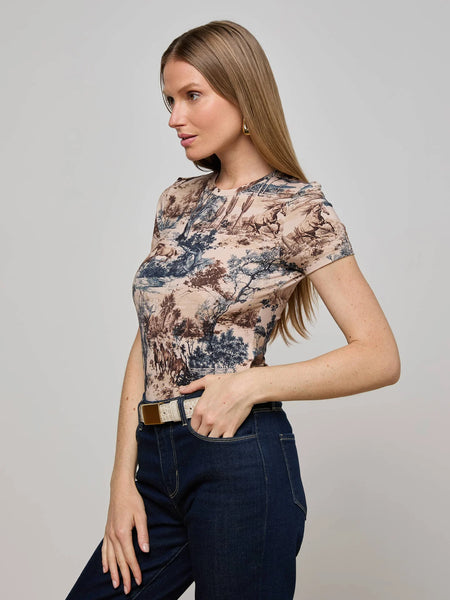 Ressi Fitted Tee - Western Toil