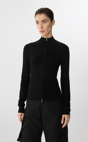 Double Zip Cardigan