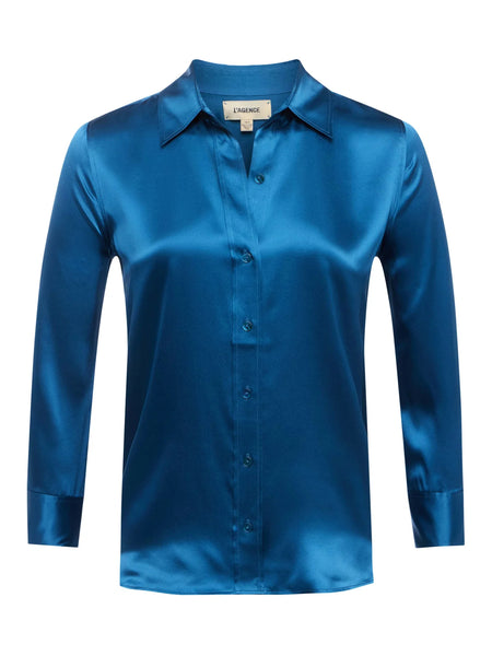Doni Shirt Blouse - Stone Blue