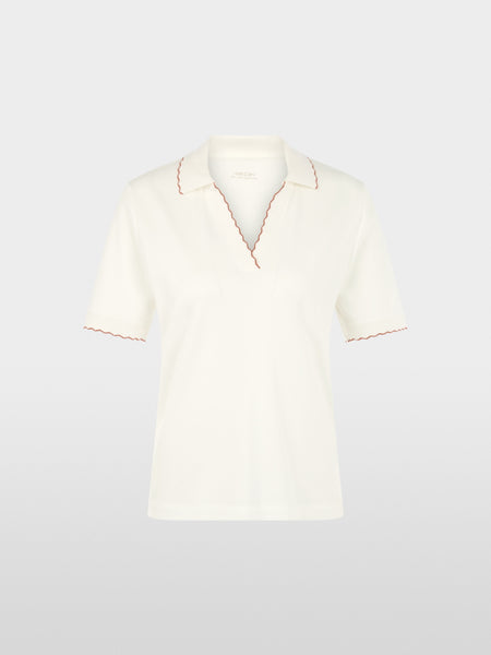 V-Neck Polo Shirt