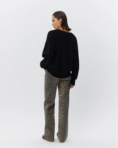 SienneSW Leopard Trousers