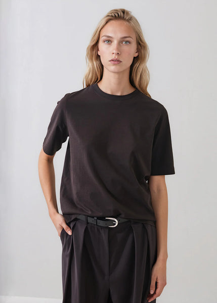 Organic Pima Cotton Relaxed Crew