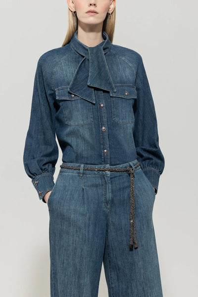Belt in Braided Look - Deep Black