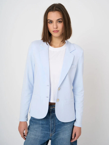 Tailored French Terry Sweatshirt Blazer - 3 Colours
