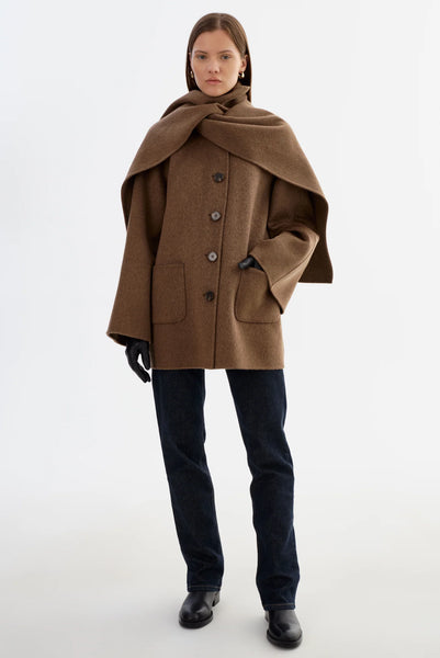 ANCA Wool Scarf Jacket