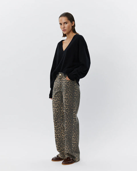 SienneSW Leopard Trousers