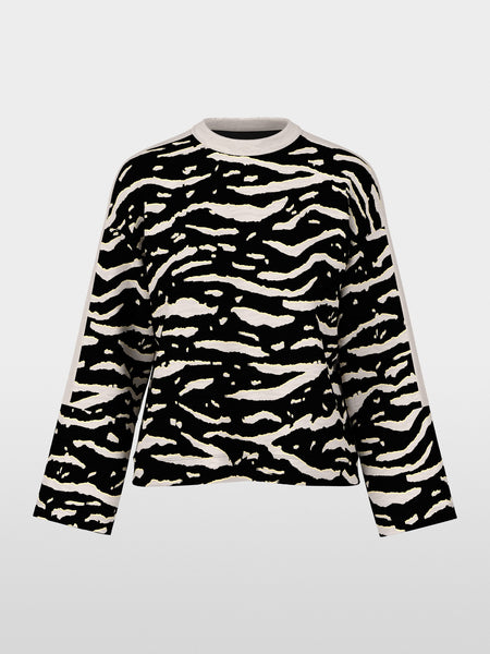Long Sleeve Shirt with Animal Print