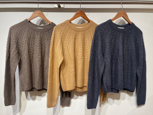 Cable Yoke Crew - indigo
