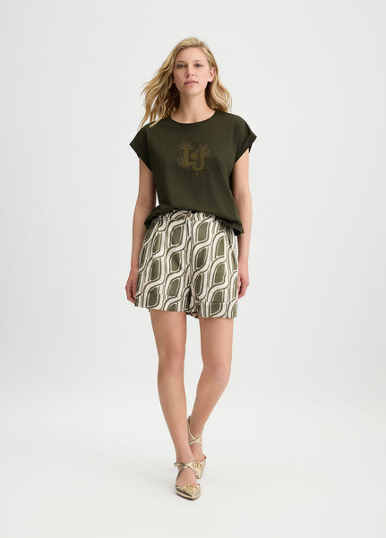 Rammie Geometric Shorts