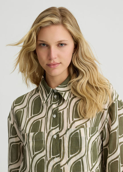 Rammie Geometric Shirt