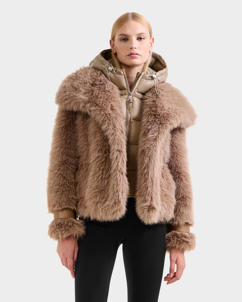 Chloe Faux Fur Coat