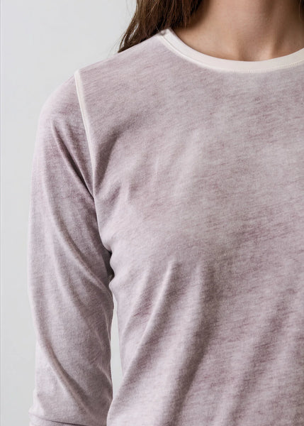 Reverse Spray Pima Long Sleeve T-shirt - 3 Colours