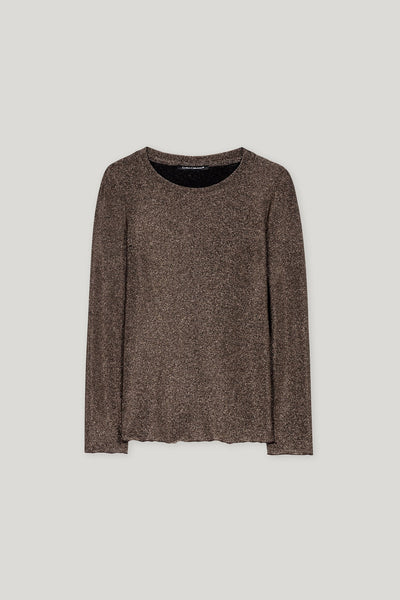 Long Sleeve Shirt with Gloss Effect
