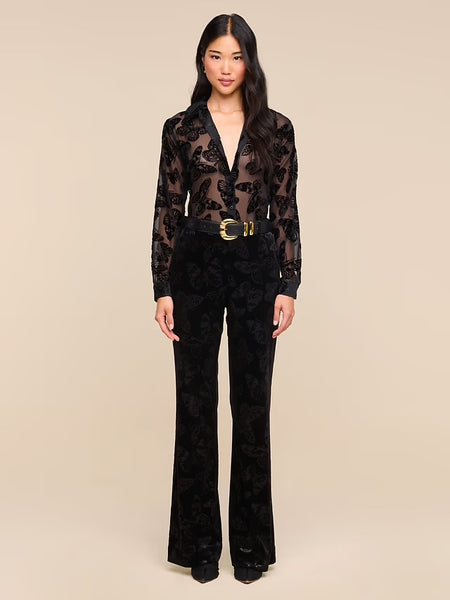 Laurent Velvet Blouse