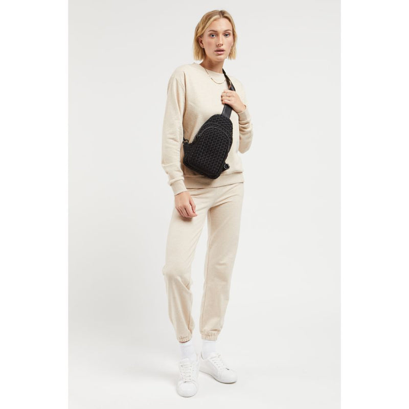 Beyond the Horizon Neoprene Sling Backpack – Paola Di Boutique