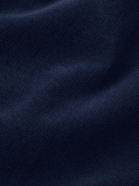 Le Slim Palazzo Modernist Pocket Corduroy- Navy