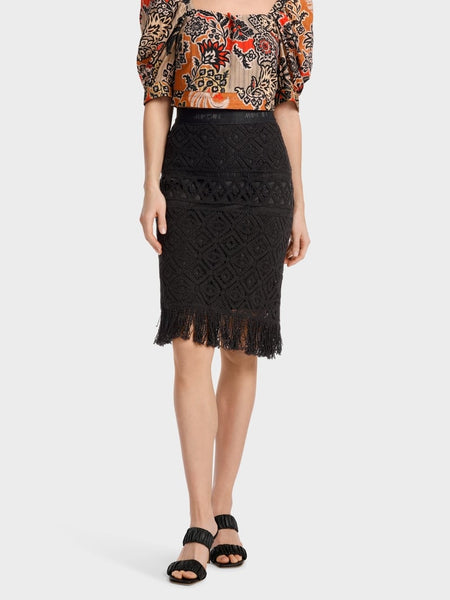 Marc Cain Crochet Skirt