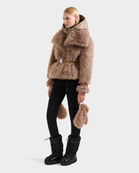 Chloe Faux Fur Coat