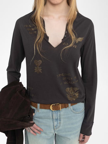 Tuni Henley Top
