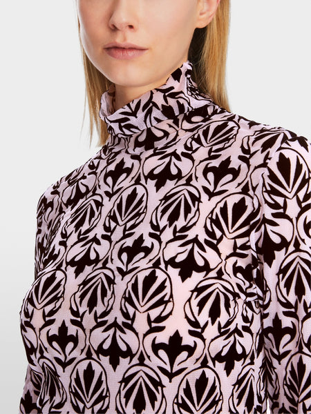 Long Sleeve With Ornamental Print