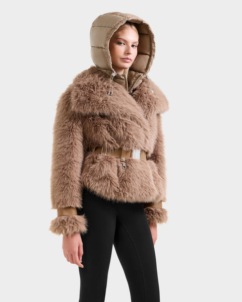 Chloe Faux Fur Coat