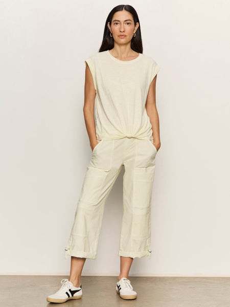 Knotted Muscle Tee - Lemon Drop