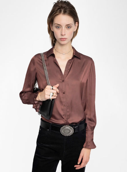 Thely Satin Shirt