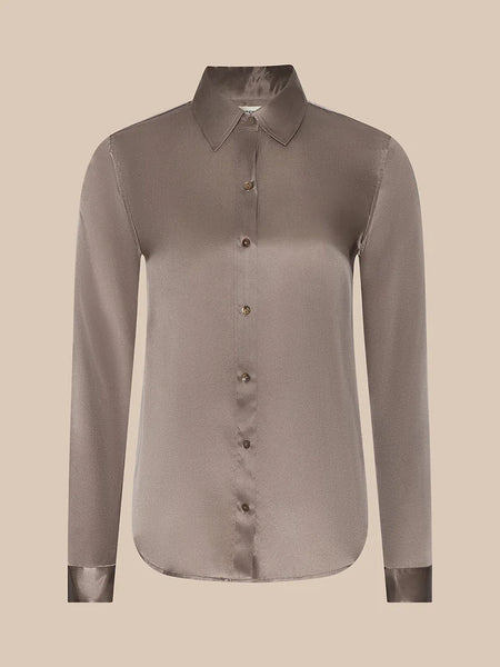 Tyler Silk Blouse - Light Cardamom