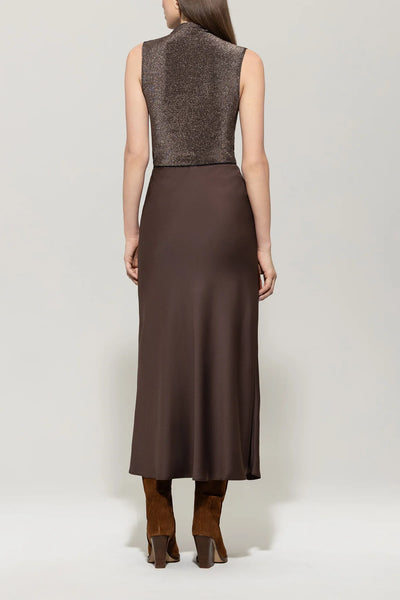 Turtleneck Tank with Gloss Effect