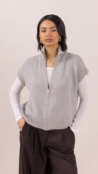 Leigh Zip Up Vest