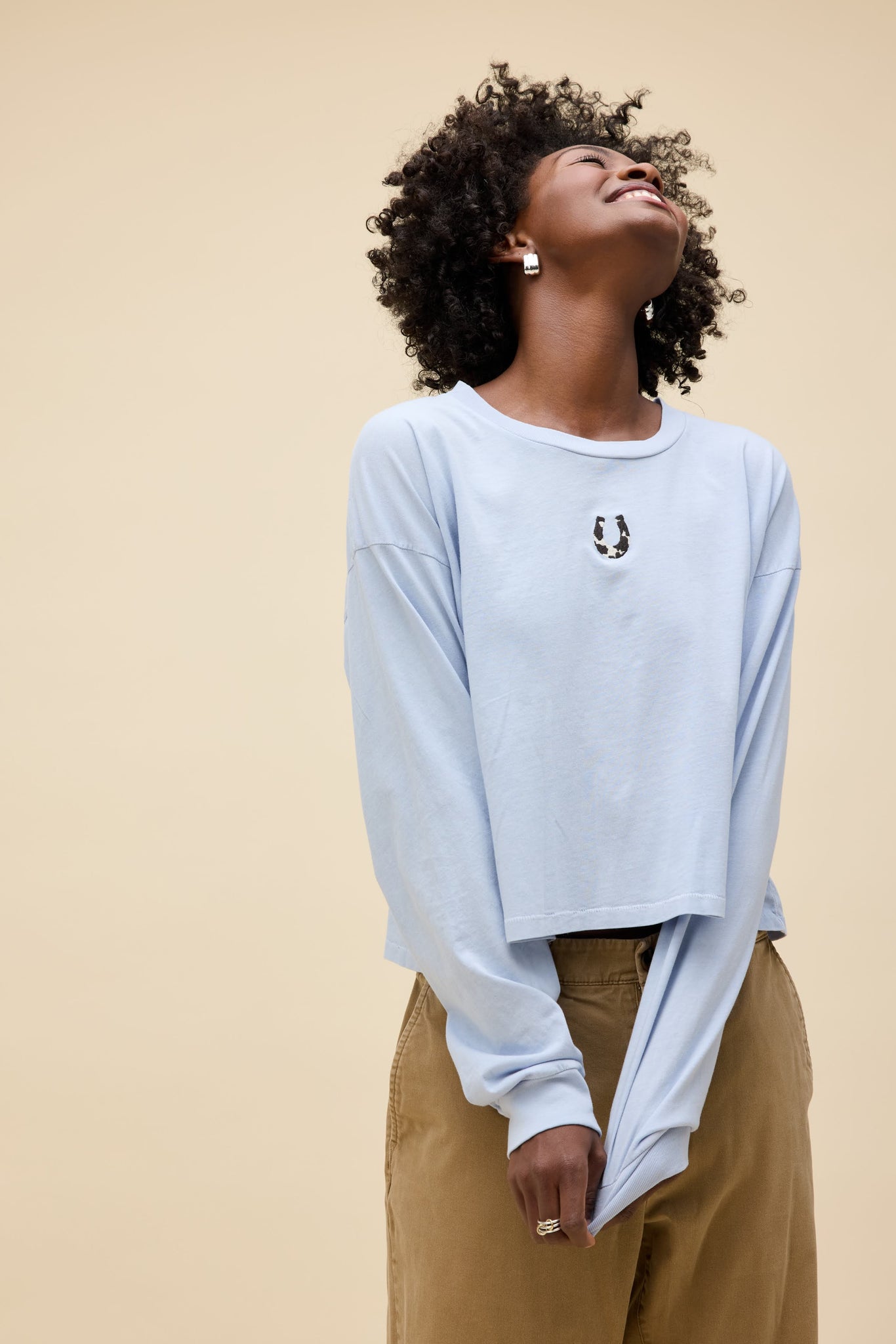 Cow Pattern Horseshoe Meet & Greet