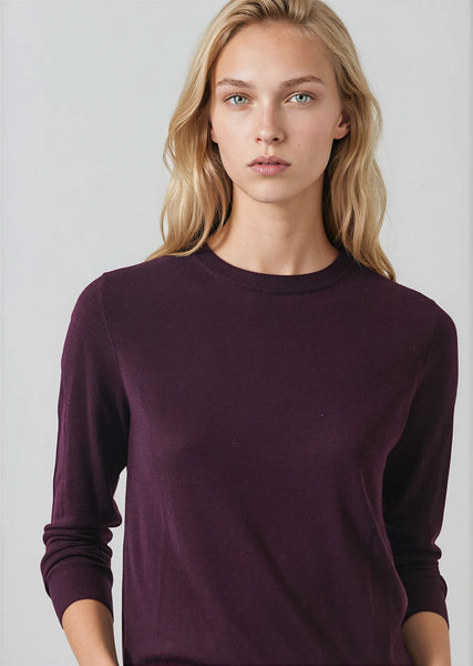 Extrafine Marino Wool Classic Crew Neck