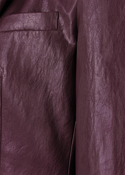 Blazer Made from Vegan Leather