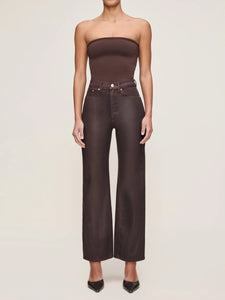 Karmine Refined Wide Leg High Rise