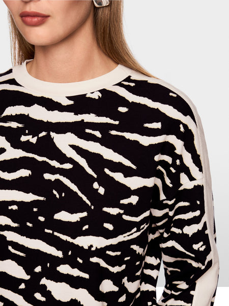 Long Sleeve Shirt with Animal Print