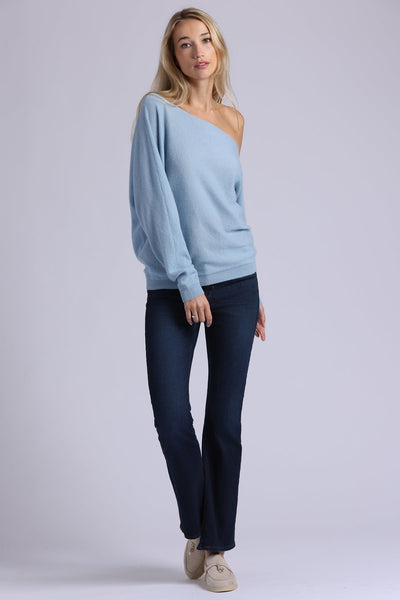 Off The Shoulder Cashmere Top