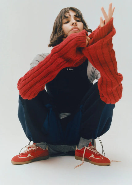 Tb. 490 Red Leather Sneaker
