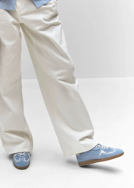 TB.490 Rife Cornflower Blue-Cream Sneakers