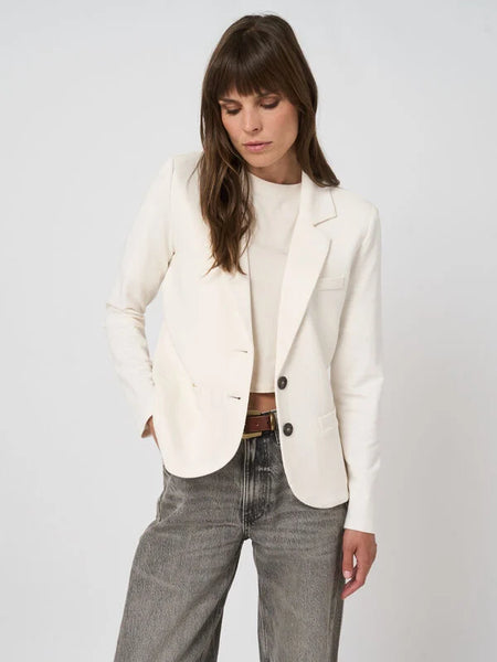 Tailored French Terry Sweatshirt Blazer - 3 Colours