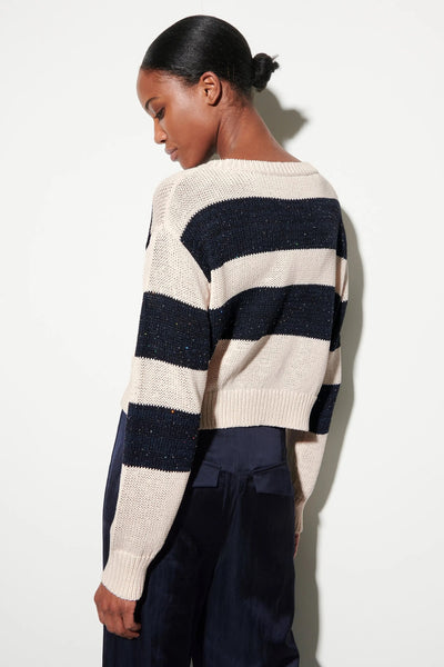 Pullover With Block Stripes