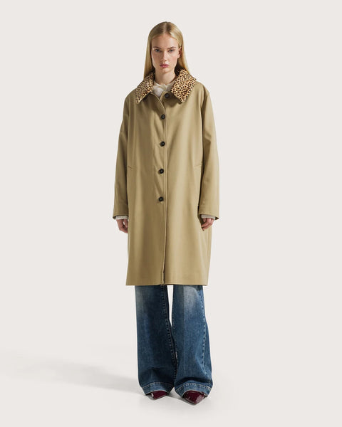 Reversible Gabardine Coat