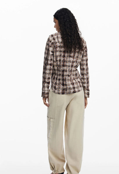 Check Texture Shirt